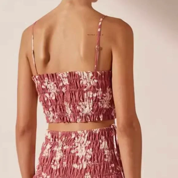 ✨ SALE Shona Joy Cali Shirred Bralette Sz4 - Picture 7 of 8